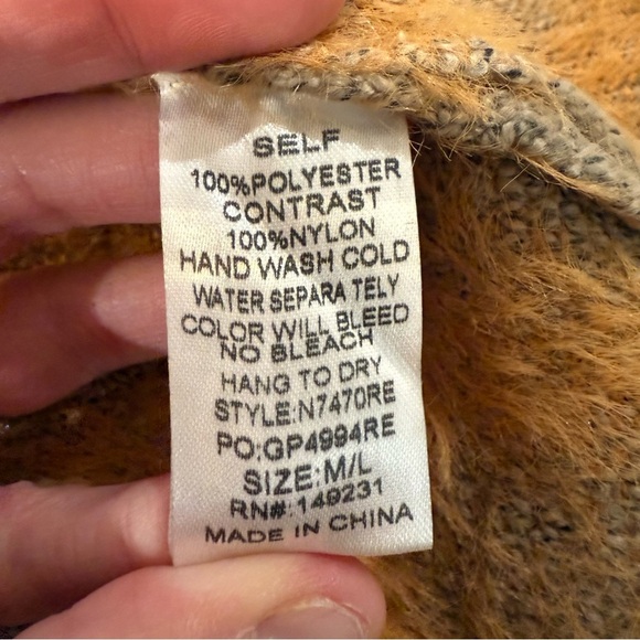 Kori America NWT Diamond Open Front Plush Cardigan Sweater Women’s M/L Coatigan - Picture 9 of 10